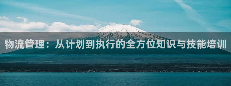 tp钱包支持trc20吗：物流管理：