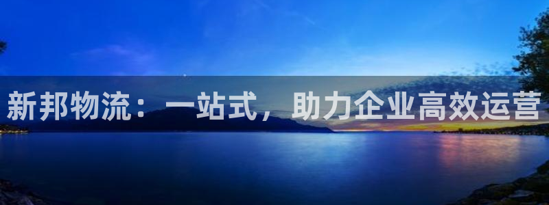 tpt币空投：新邦物流：一站式，助力